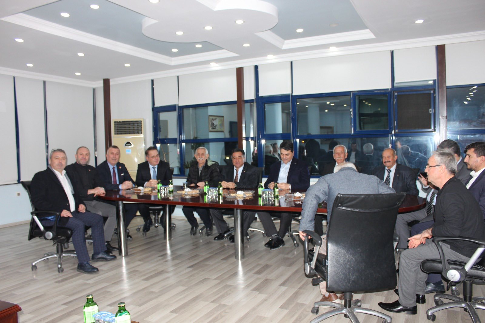 Demokrat Parti Genel Ba�kan� Say�n  G�ltekin Uysal'�n  Borsam�za Ziyareti...